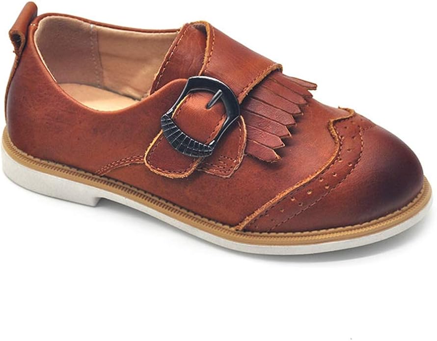 Toddler/Little Kid FOXMY Boys Retro Oxfords Shoe SlipOn Comfortable