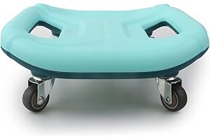 MKSY Core Coaster Abdominal Abs Training Machine Equipment,Ab Wheel Roller Exercise for Home Gym,Waist Strength Trainer with a Kneel Mat