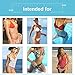 Thinksea (4 Pack) Sticky Bra Backless Self Adhesive Invisible Push up Reusable Bras Drawstring for Women (C) (C) Beige
