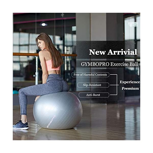 GYMBOPRO-Exercise-Ball-25cm55cm65cm75cm-with-PumpAnti-Burst-Anti-Slip-Gym-BallYoga-Ball-Balance-Ball-for-Fitness-Pilates-Yoga-Gym GYMBOPRO Exercise Ball 25cm/55cm/65cm/75cm with Pump,Anti-Burst & Anti-Slip Gym Ball,Yoga Ball Balance Ball for Fitness…