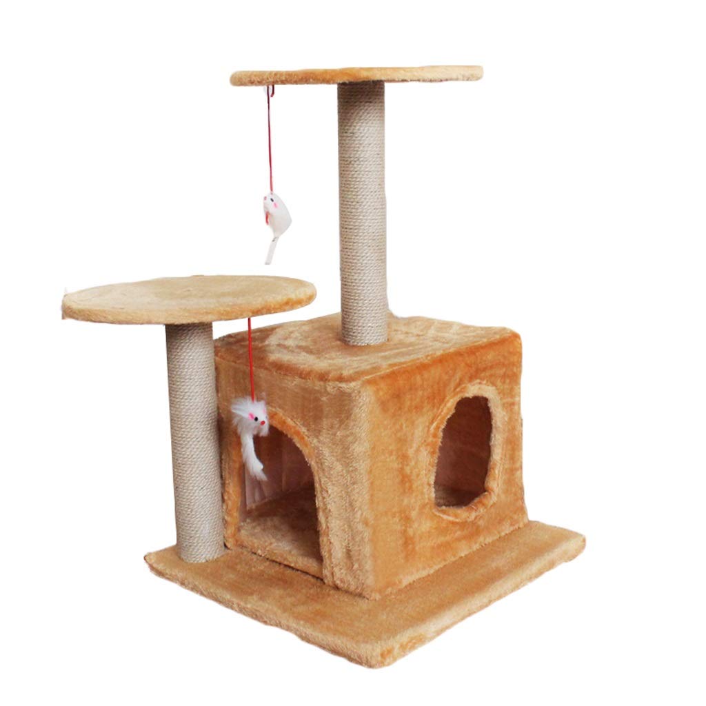 B スクラッチポスト 猫の木 猫スクラッチポスト 猫の家と猫のおもちゃの小さな猫クライミングフレーム 40 D 40 D 色 Cm 4色 64 Jianxin B07nz2vzr8 キャットタワー 未使用品 Www Brti Co Zw