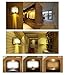 Signstek 10 LED Wireless Light-operated Motion Sensor Activated Battery Operated Sconce Wall Light