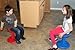 KORE Design Wobble Stool Chair, Girls + Boys Kid Desk Stools, Ergonomic Small Office Chairs, Flexible Seating for Active Child, ADD/ADHD, Classroom, School, Home, Kids (14in), Age 6-7 yrs, Grey