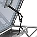 Best Choice Products Modern Adjustable Drafting Table w/Drawers, Glass Top, and Removable Side Trays - Silver