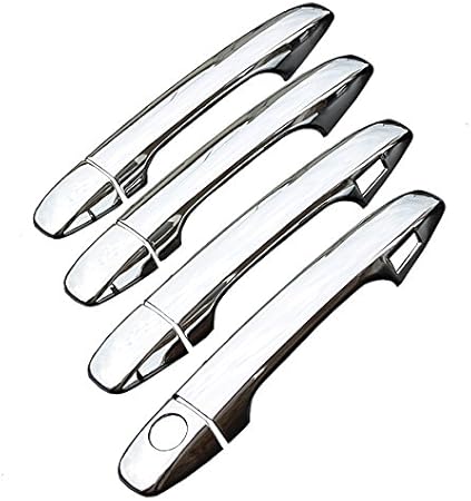 Amazon プリウスa 40系 41系 メッキ ドアハンドル カバー 純正適合 外装 ドアノブ ガーニッシュ 8ピースセット 室外ドアハンドル 車 バイク
