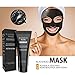 Black Mask, Oak Leaf 100g(3.5oz) Facial Charcoal Blackhead Remover Peel Off Mask for Deep Cleansing,Blackhead Whitehead Romoval,Pore Cleansing,Nose Acne