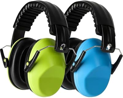 cumunebula Kids Ear Defenders 2 Pack 28dB SNR Noise Cancelling Headphones