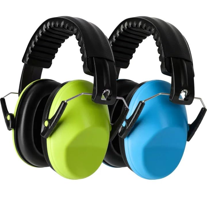 cumunebula Ear Defenders Children - Kids Ear Defenders for Autism, Toddler, Children Age 3-16 Years Old - Noise Cancelling Headphones for Kids for Concerts, Air Shows, Fireworks - 28dB SNR