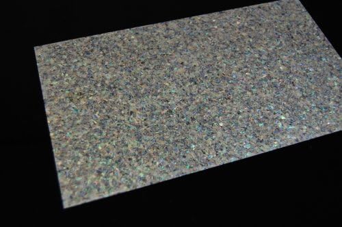 Paua Sparkle Coated Veneer Sheet (9.4" x 5.5" x 0.007")
