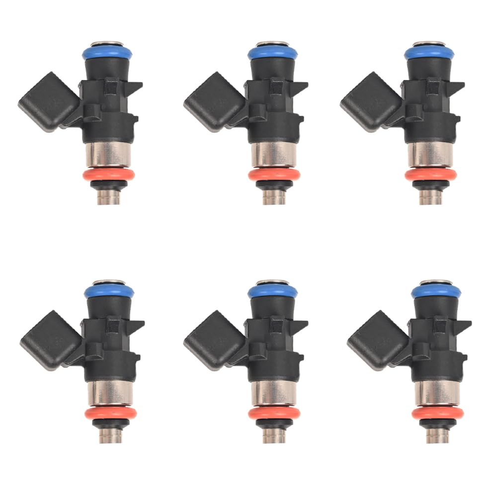 Photo 1 of SUMECARGO 6PCS Fuel Injectors 0280158233 Compatible with 11-19 for Chrysler 300 11-19 for Dodge Challenger Charger 11-20 for Dodge Grand Caravan 11-19 for Dodge Journey 12-17 for Jeep Wrangler