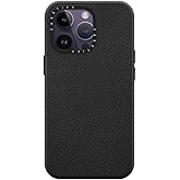 CASETiFY iPhone 14 Pro Pebbled Case [4.9ft Drop Protection/Compatible with Magsafe] - Jet Black