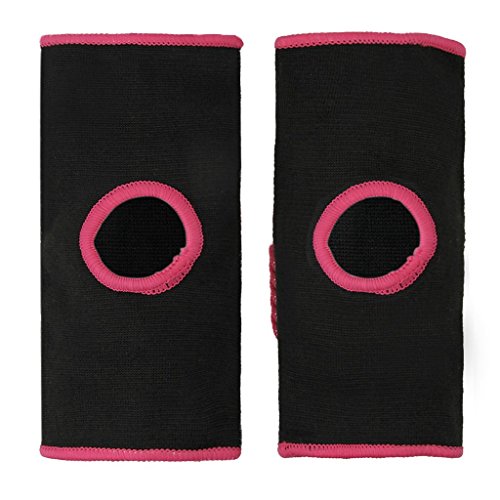 BYP Kids Knee Pads Sponge Pad with Hole for Sports Skate Skateboarding Dance Basketball (black(with hole), S) - Thumbnail 3