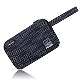 Black Friday-Cyber Monday Clearance Sale-Travel Passport Holder Wallet for Men Women,Welegant Multi-Purpose Document Organizer Case Long Pouch Handbag with Smartphone Pocket Detachable Wrist Strap