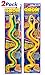Magic Grow Snake Toy Mega (Pack of 2) Grows Up to 48 Inches 600%, Magic Snake, Water Growing Toys Party Favor. Plus 1 Bouncy Ball | #311-2p