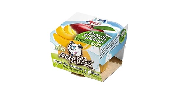 Puré de manzana y plátano BIO - La Finestra sul cielo - 200 gr ...
