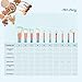 Mermaid Makeup Brushes Set Apr.Fairy 10pcs Gift-packing Ultra-soft Bristles Make Up Brush Kit Face Foundation Blush Concealer Beauty Tools - Green Gradient
