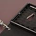 MPERO Nokia Lumia 730 / 735 Wallet Case, [Flex Flip] Cover with Card Slots and Wrist Strap (Black Lace)