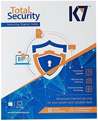K7 Total Security - 5 PC, 3 Year (CD) 2018