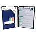Clipboard Folder File Padfolio Clipboard Storage, Kakbpe Bussiness Letter Size Padfolio with Pockets and Card Slots