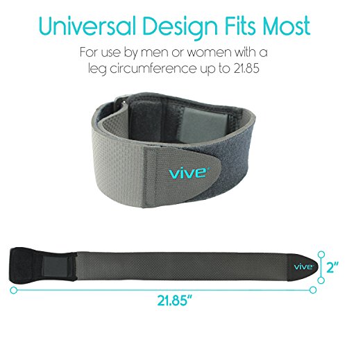 Купить IT Band Strap by Vive Iliotibial Band Compression Wrap