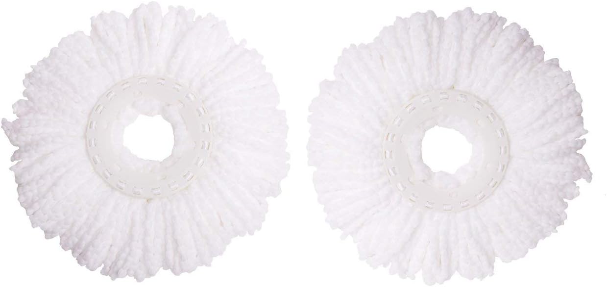 Mopnado Microfiber Spin Mop Replacement Mop Head (2 Pack) Refill