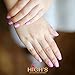 HIGH'S Home Spa Personal Skin Care Quick Heat Manicure Paraffin Wax Hand Mask Moisturizing Gloves, Lavender