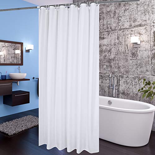 Aoohome Fabric Shower Curtain 72x78 Inch Extra Long Shower Curtain