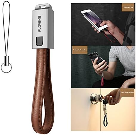 Lightning to USB Fast Charging Cable 5.5 inch ,2.1A Ouput Current for iPhone 8 /8 plus/X/ 7/6s/ 6