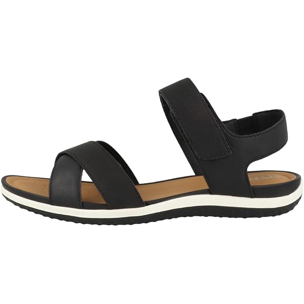 Geox Damen S Sandale "Sorapis + Grip A" - Sportliche Sandale Mit Keilabsatz