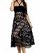 Women’s Lace Kimono Sexy Sheer Crochet Bathing Suit Cover Ups for Swimwear Black