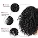 AISI BEAUTY Drawstring Ponytail Extension Afro Kinky Curly Drawstring Puff Ponytails Clip in Hair Extensions for Natural Hair Drawstring Ponytails for Black Women(8inch)