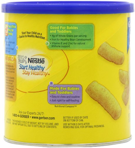 4 Gerber+Graduates+Crunchies+1+48+Ounce+Canisters