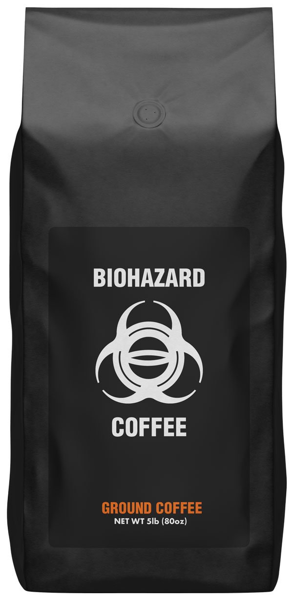 Biohazard Ground Coffee, The World's Strongest Coffee 928