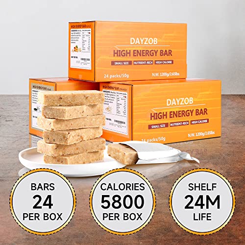 DAYZOB FOOD RATIONS, EMERGENCY FOOD RATIONS, SCALLIONS FLAVOR RATIONS EMERGENCY 5800 CALORIES SURVIVAL RATIONS FOR DISASTER KITS 1200G