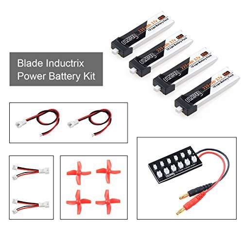 Crazepony Blade Inductrix Power Battery Kit with Propeller Cable Charging Board