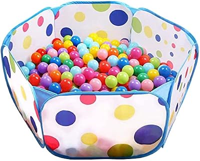 Tech Traders Kids Ball Pit Indoor Outdoor Play Tent with Storage Bag Blue