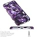 iPhone 6 Case, iPhone 6s Case,VIVIBIN Cute Purple Diamonds for Men Women Girls Clear Bumper Best Protective Soft Silicone Rubber Matte TPU Cover Slim Fit Phone Case for iPhone 6/iPhone 6s