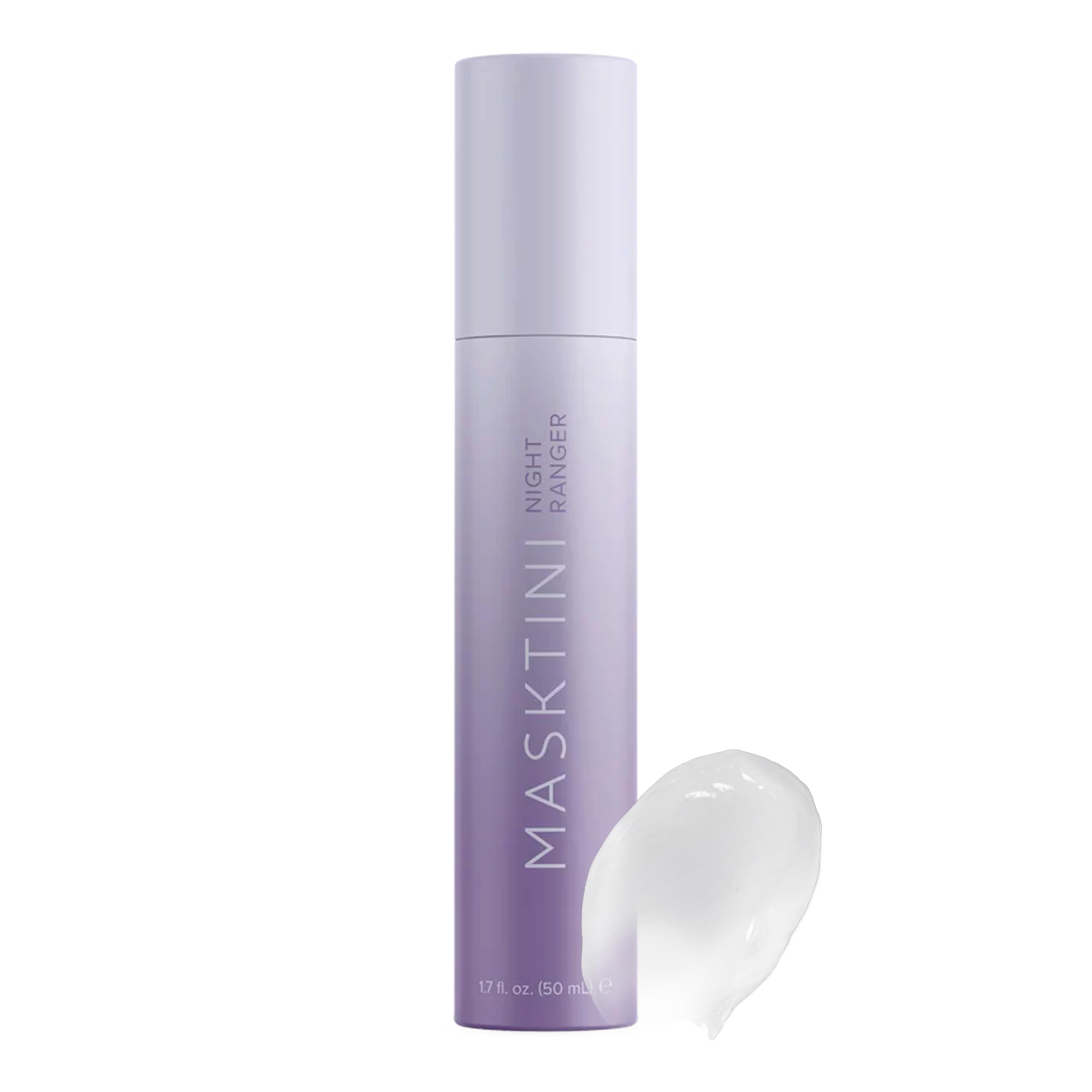 Masktini Night Ranger Overnight Renewal Mask, 50 ml - AHA and Vitamin C Face Mask - Exfoliating, Renewing Face Mask - For Dry, Dull Skin