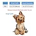 Mihachi Dog Hat - 2 Pack Pet Baseball Visor Cap Ear Holes Chin Strap Sport Play in Summer Small Dog Cat,Medium Size