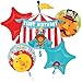 Fisher Price Happy Birthday Circus Animals Mylar Foil Balloon Bouquet Set