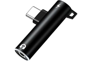 Smartphone Charging Sound Adapter USB C to 3.5mm Plugs Double Port Design Integrated Chip Small Tablet Accessory USB C Sound 