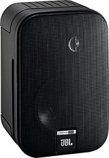 JBL Control One Rugged 2-Way 100mm Bookshelf Speakers Pair Black Chrome view 2