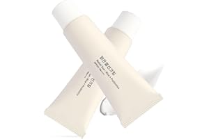 2PC Relief Sun Organic Sunscreen SPF50+,Rice Sun Screen Serum,PA++++ Rice and Probiotics Nourishing Sunblock,Moisturizing Kor