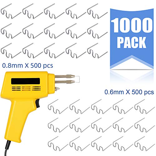 100 Pieces Hot Staples Welding Rods 0.8mm - Bumper Repair Welding Wire For Plastic Repair