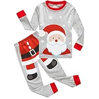 Dolphin&Fish Boys Christmas Pajamas Kids Pjs Sets Cotton Toddler Clothes Children Sleepwear Size 7 Gray