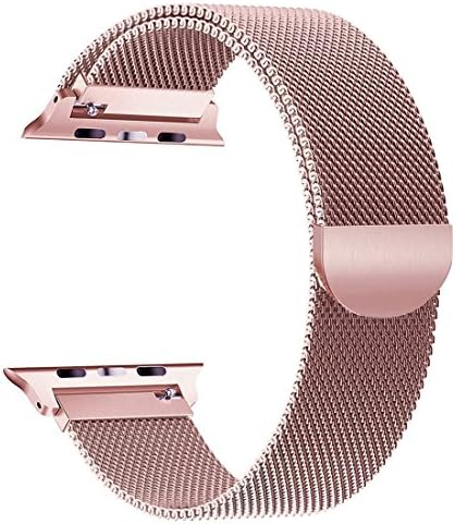 GEEP Compatible with Apple Watch Band 38mm 42mm Milanese Loop for iwatch Band 40mm 44mm Series 4 Series 3 Series 2