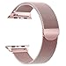 GEEP Compatible for Apple Watch Band 38mm 40mm Milanese Loop for iwatch Band Series 2 3 4 Rose Gold
