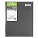 2018 Monthly Daily Planner Calendar / Appointment Book, Grey Cover, 8.5 x 11 inches, 15 Months