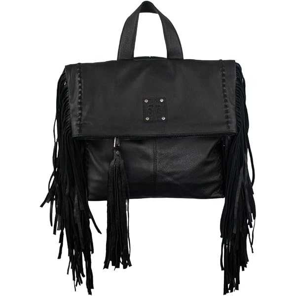 STS Ranchwear Women's Indie Gwen Backpack - Genuine Buffalo Leather, Fringe Detail, Laptop Pocket - View #3
