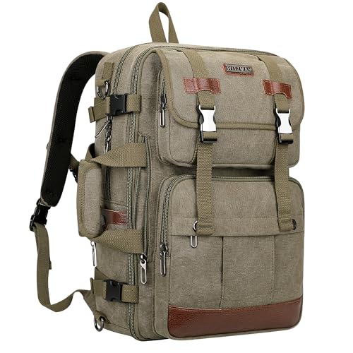 WITZMAN Canvas Travel Backpack